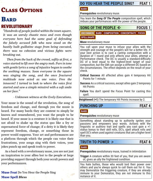 Revolutionary Bard - Blackpowder, Magic, &amp; Plot